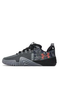 Under Armour Buty na siłownię Ua Tribase Reign 6 Q1 3027352-400 Szary. Kolor: szary. Sport: fitness #6