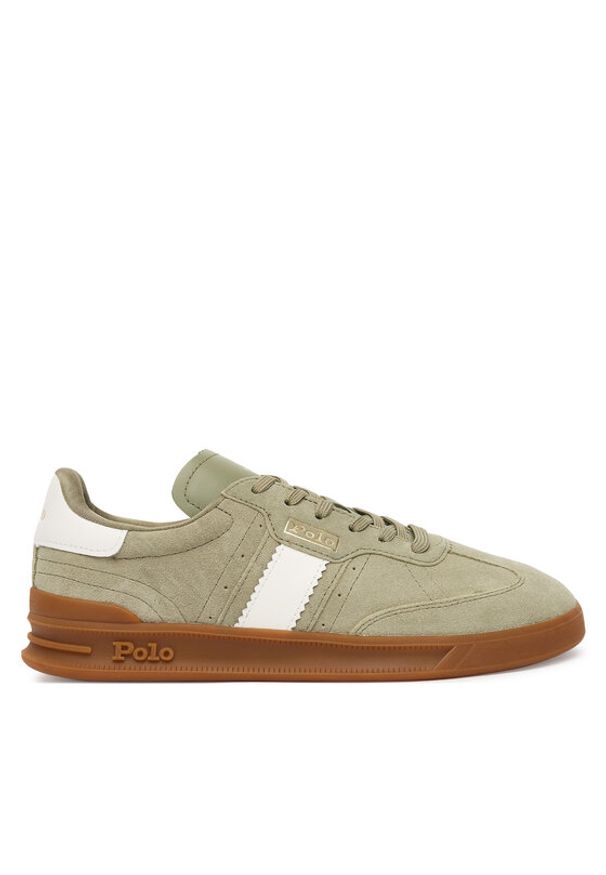 Polo Ralph Lauren Sneakersy Aera 804956688009 Zielony. Kolor: zielony. Materiał: skóra
