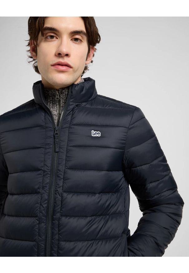 Lee - MESKA KURTKA LEE STAND COLLAR PUFFER BLACK 112370431