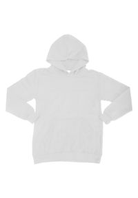 SG - Dziecięca Bluza Sportowa Unisex Kaptur Pulower. Kolor: biały