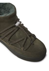 Inuikii Śniegowce Classic Low 75202-004 Khaki. Kolor: brązowy. Materiał: skóra, zamsz #6