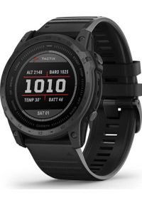 GARMIN - Zegarek sportowy Garmin Tactix 7 Standard Czarny (010-02704-01). Kolor: czarny. Styl: sportowy