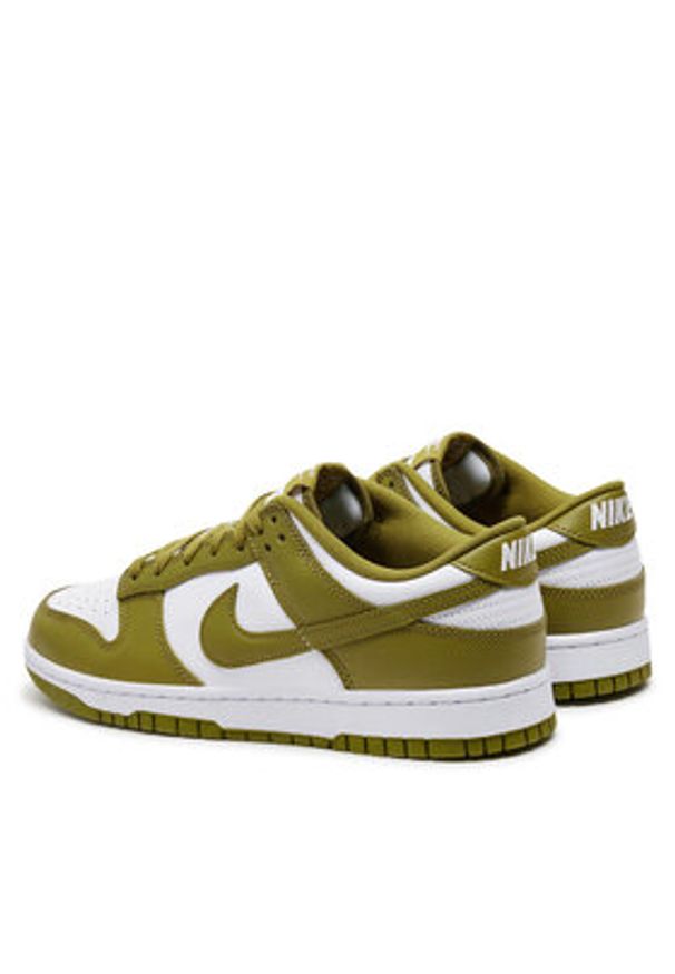 Nike Sneakersy Dunk Low Retro DV0833 105 Zielony. Kolor: zielony. Materiał: skóra
