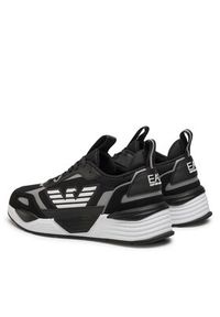 EA7 Emporio Armani Sneakersy X8X070 XK165 N629 Czarny. Kolor: czarny. Materiał: skóra