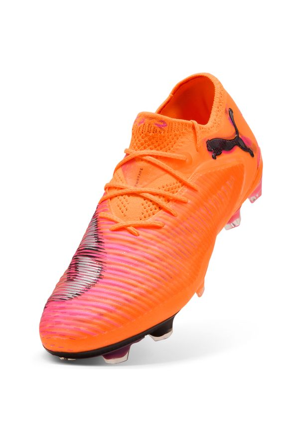 Puma - FUTURE 8 ULTIMATE Low FG Heat Fire-PUMA. Materiał: skóra. Sport: piłka nożna