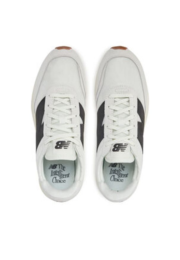 New Balance Sneakersy U370CA Beżowy. Kolor: beżowy. Materiał: zamsz, skóra