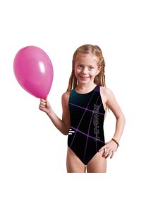 R-EVENGE - jednoczęściowy kostium kąpielowy Spider w kolorze Fioletowy. Kolor: fioletowy. Materiał: poliester #1
