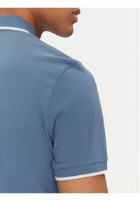 BOSS Polo Passertip 50507699 Niebieski Slim Fit. Typ kołnierza: polo. Kolor: niebieski. Materiał: bawełna #3
