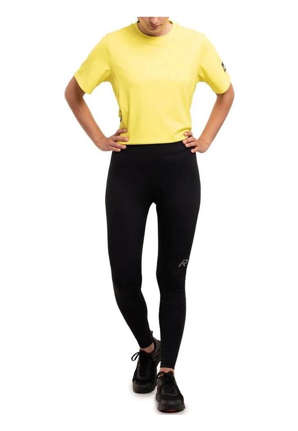 RUKKA - Spodnie sportowe damskie Rukka Maatiala. Kolor: czarny. Materiał: dresówka. Sport: bieganie, fitness
