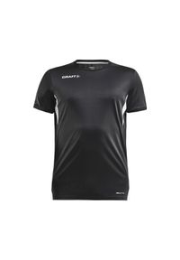 Koszulka Craft pro control impact. Kolor: czarny, wielokolorowy, biały. Materiał: poliester. Sport: fitness, piłka nożna #1
