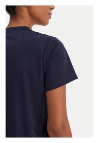 Reebok T-Shirt Essential RK25608CCW Granatowy Regular Fit. Kolor: niebieski. Materiał: syntetyk #3