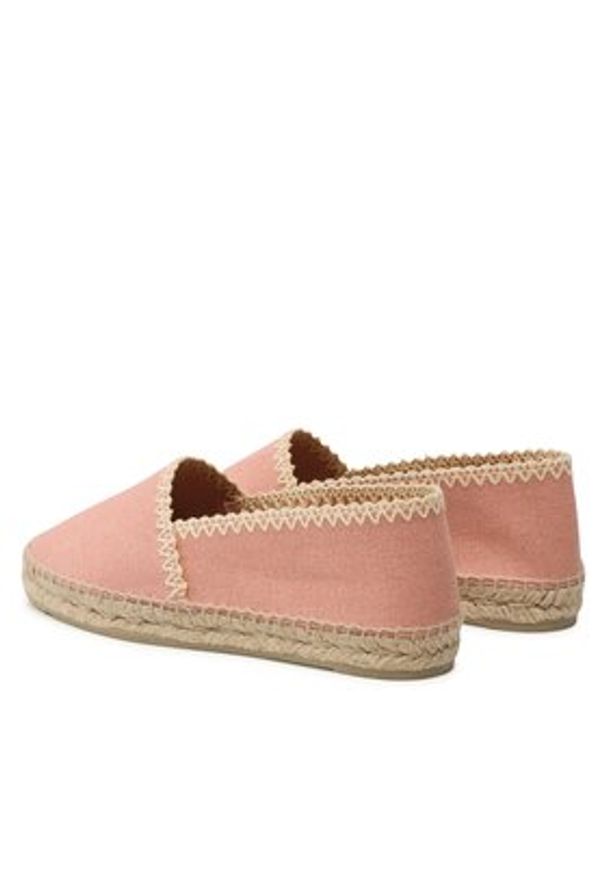 Castañer Espadryle Kellen/002 023027-817 Różowy. Kolor: różowy. Materiał: skóra