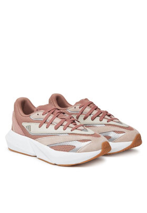 Adidas - adidas Sneakersy Lightblaze Shoes JR3456 Brązowy. Kolor: brązowy. Materiał: materiał