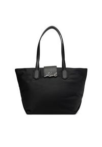 Karl Lagerfeld - KARL LAGERFELD Torebka A3W30029 Czarny. Kolor: czarny. Materiał: skórzane #4