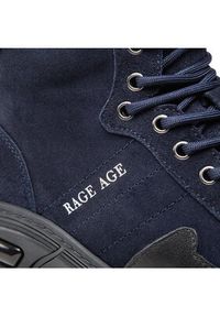 Rage Age Sneakersy RA-22-06-000380 Granatowy. Kolor: niebieski. Materiał: skóra, zamsz #6