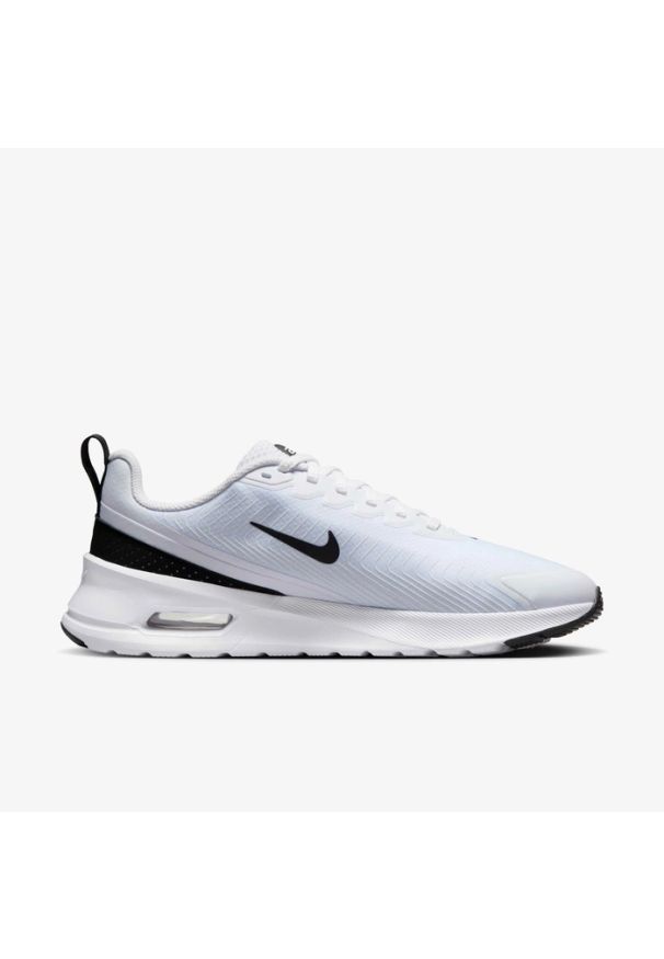 Nike Air Max Nuaxis Sneakersy męskie. Okazja: na co dzień. Kolor: biały. Materiał: guma. Szerokość cholewki: normalna. Model: Nike Air Max