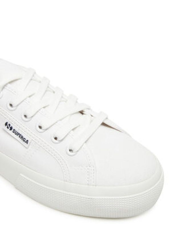 Superga Tenisówki S6135FW 3740 Biały. Kolor: biały. Materiał: materiał