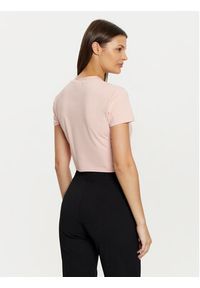 Guess T-Shirt V4YI20 KCDH1 Różowy Boxy Fit. Kolor: różowy. Materiał: bawełna #4