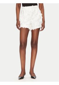 Bruuns Bazaar Szorty materiałowe Zaias BBW4565 Biały Regular Fit. Kolor: biały. Materiał: wiskoza #1