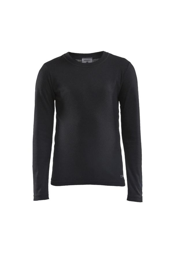 Zestaw bielizny dziecięcej Craft Core Warm. Okazja: na uczelnię. Kolor: czarny. Materiał: dresówka