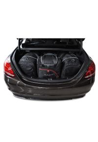 KJUST - Torby Do Bagażnika Mercedes-Benz C Limousine 2013-2021 4Szt Kjust. Kolor: czarny. Styl: sportowy #1