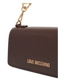 Love Moschino - LOVE MOSCHINO Torebka JC4051PP1NLF0301 Brązowy. Kolor: brązowy. Materiał: skórzane #4