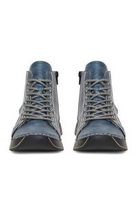 Rieker Trzewiki 71510-14 Niebieski. Kolor: niebieski. Materiał: syntetyk, materiał #4