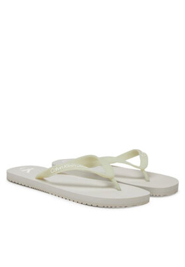 Calvin Klein Jeans Japonki Beach Sandal Transparent Tpu YM0YM01267 Szary. Kolor: szary