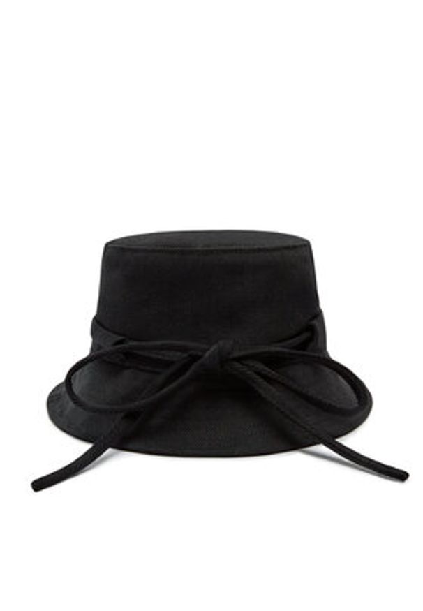 JACQUEMUS Kapelusz 223AC001U Czarny. Kolor: czarny. Materiał: materiał, bawełna