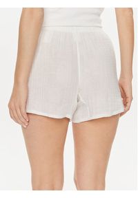 Calvin Klein Underwear Szorty materiałowe 000QS7139E Biały. Kolor: biały. Materiał: bawełna