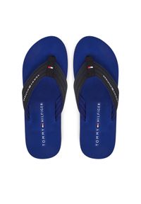 TOMMY HILFIGER - Japonki Tommy Hilfiger. Kolor: niebieski