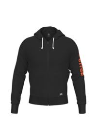 ERREA - Bluza z kapturem i zamkiem błyskawicznym Errea Essential. Typ kołnierza: kaptur. Kolor: czarny, wielokolorowy, pomarańczowy. Sport: fitness #1