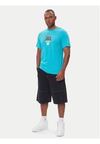 Nike T-Shirt HJ3466 345 Turkusowy Regular Fit. Kolor: turkusowy. Materiał: bawełna #3