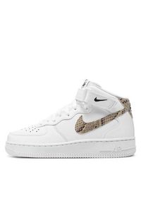 Nike Sneakersy Air Force 1 '07 Mid DD9625 101 Biały. Kolor: biały. Materiał: skóra. Model: Nike Air Force #2