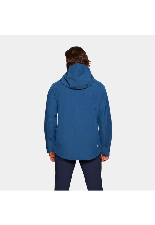 Kurtka męska softshell Alpinus Lautaro. Kolor: niebieski, żółty, wielokolorowy. Materiał: softshell