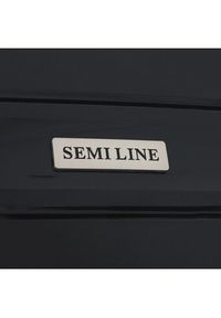 Semi Line Walizka średnia T5618-2 Granatowy. Kolor: niebieski #4