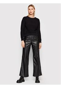 Selected Femme Sweter Sira 16077846 Czarny Regular Fit. Kolor: czarny. Materiał: syntetyk #5