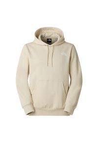 Bluza męska The North Face Simple Dome 0A89FCDOM1 - beżowa. Okazja: na co dzień. Typ kołnierza: bez kaptura. Kolor: beżowy. Materiał: poliester, bawełna, materiał. Styl: casual, klasyczny #1