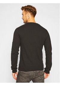 Calvin Klein Jeans Sweter J30J316610 Czarny Regular Fit. Kolor: czarny. Materiał: bawełna #3