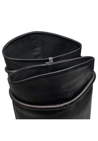 Gino Rossi Kozaki 222FW130 Czarny. Kolor: czarny. Materiał: skóra #5