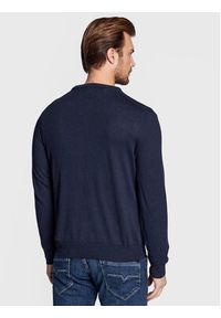 Pepe Jeans Sweter Andre PM702240 Granatowy Regular Fit. Kolor: niebieski. Materiał: bawełna