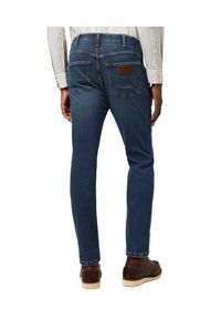 Wrangler - MESKIE SPODNIE WRANGLER LARSTON MARINE TINT 112371025. Styl: marine #2
