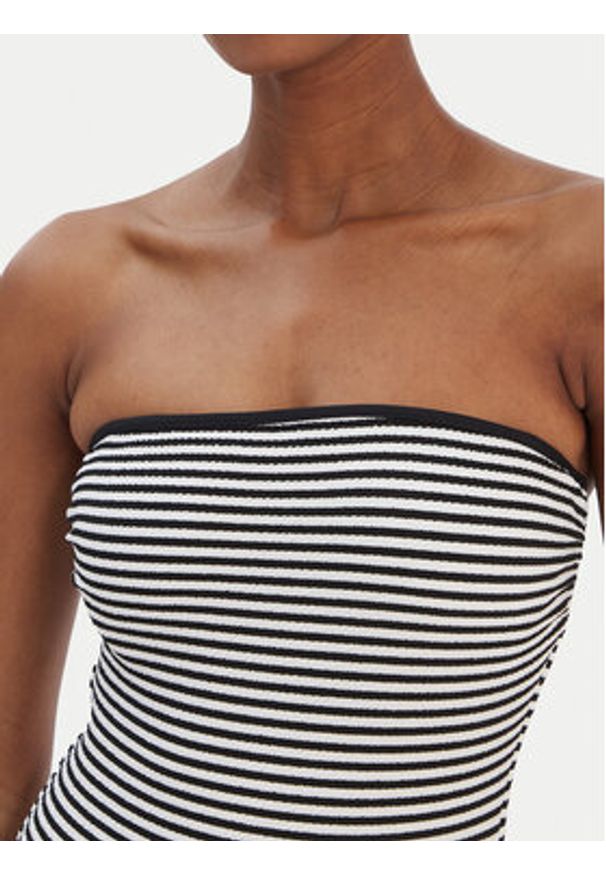 Seafolly Strój kąpielowy Clubhouse 11126DD281 Czarny. Kolor: czarny. Materiał: syntetyk