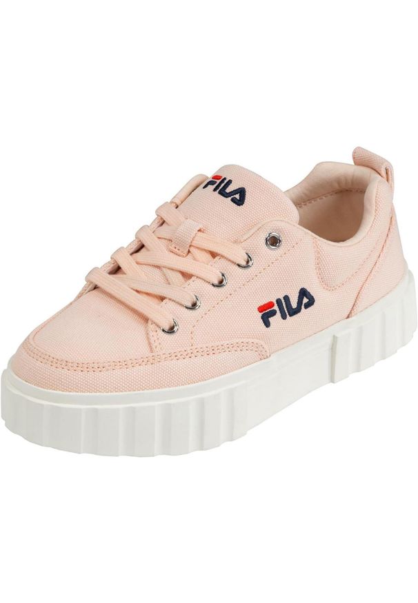 Buty do chodzenia damskie Fila Sandblast C trampki. Kolor: różowy. Sport: turystyka piesza