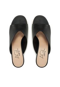 AGL Klapki Dorica M Mule D684006PCKB1411013 Czarny. Kolor: czarny. Materiał: skóra #5