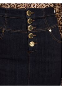 Marciano Guess Spódnica jeansowa 5YGD13 7347A Granatowy Regular Fit. Kolor: niebieski. Materiał: bawełna #5