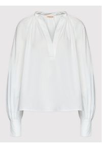Custommade Bluzka Dasha 999369242 Biały Relaxed Fit. Kolor: biały. Materiał: bawełna #3