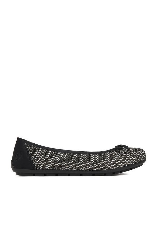 Baleriny Rieker. Kolor: czarny