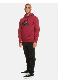 Quiksilver Bluza Biglogo Otlr EQYFT04450 Czerwony Regular Fit. Kolor: czerwony. Materiał: bawełna