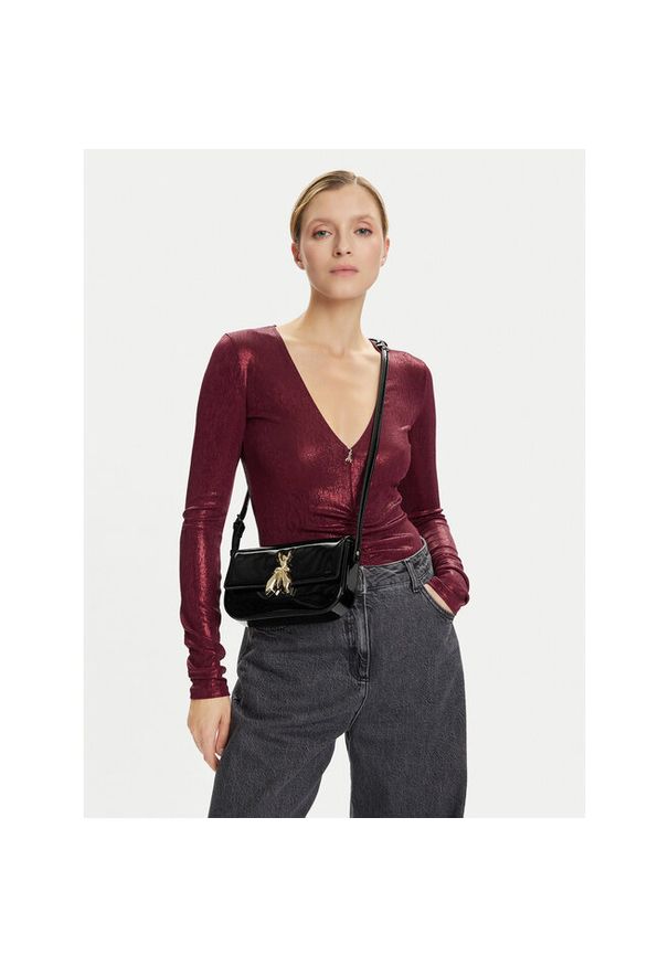 Torebka Patrizia Pepe. Kolor: czarny